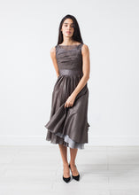 Load image into Gallery viewer, Voile Dress in Grey Pearl