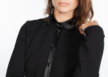 Tải hình ảnh vào trình xem Thư viện, Fleece Jersey Dress màu đen