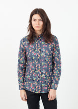 Load image into Gallery viewer, Long Sleeve Blouse in Black/Floral