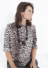 Load image into Gallery viewer, Madame L Blouse in Leopard