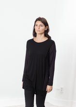 Tải hình ảnh vào trình xem Thư viện, Áo thun Laurier màu đen / xanh hải quân