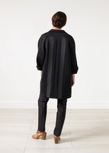 Load image into Gallery viewer, Neoprene Flower Coat in Black
