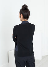 Load image into Gallery viewer, Square Cardigan in Black
