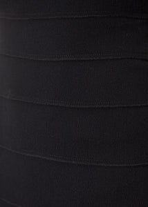 Asymmetric Dress in Black