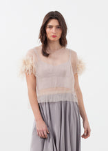 Tải hình ảnh vào trình xem Thư viện, Organza Feather Top
