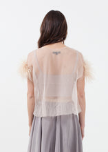 Tải hình ảnh vào trình xem Thư viện, Organza Feather Top
