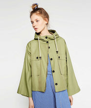 Tải hình ảnh vào trình xem Thư viện, Áo thun cotton-Blend Colorblock
