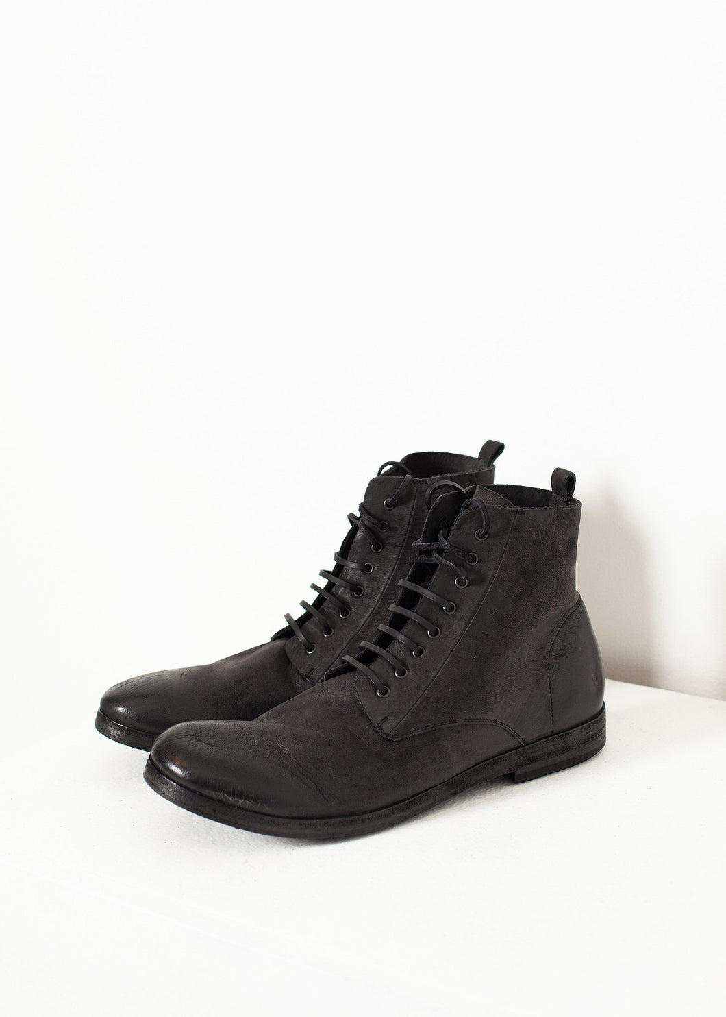Combat Ankle Boot màu đen